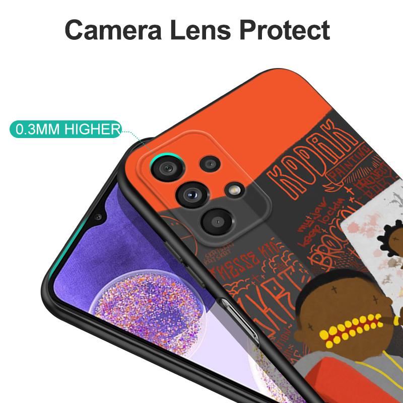 Black Tpu Case For OPPO A1K A5 A5S A5XS A3S AX5 A11 A11X A12E A12 A7 A9 A9X 2018 2020 Rapper Kodaks