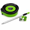Fishing Chair Bait Tray Aluminum Alloy Ground Insert or Mount Plate for Outdoor