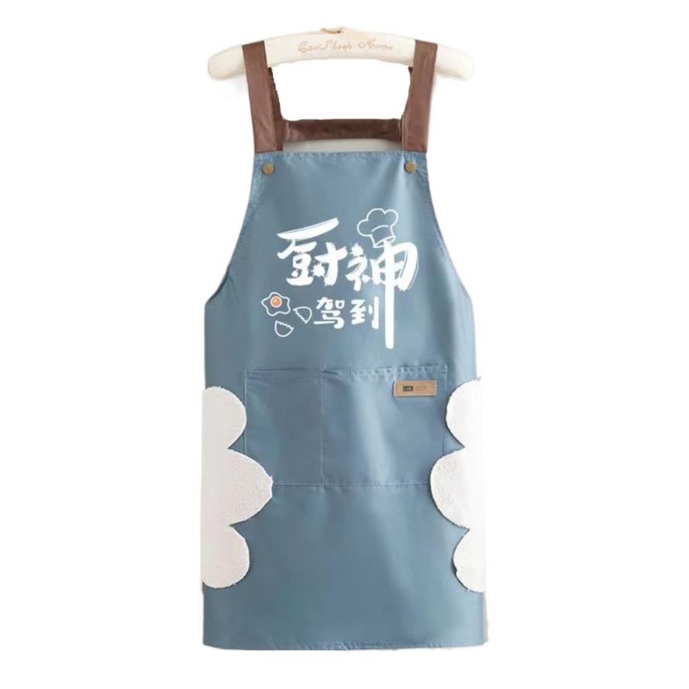 With Pockets Cooking Apron Antipollution Chefs Apron Cleaning Uniform Cleaning Aprons  Women