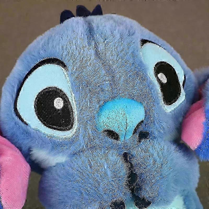 Ademende pluche beer van Stitch, rustgevende speelkameraad, otterspeelgoed voor kinderen