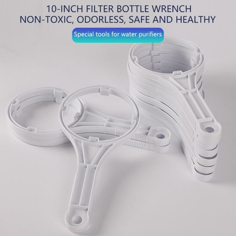 Chiave Filtro da 10 Pollici per Filtri dell'Acqua con Manico Ergonomico in Plastica per un Uso Sicuro e Confortevole