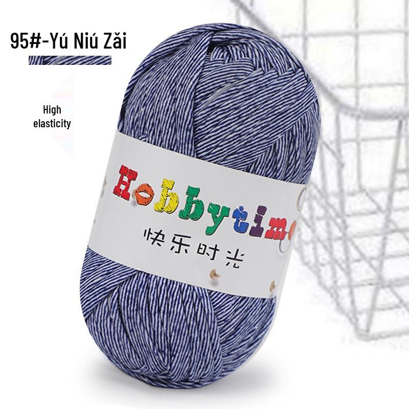 Cloth Strip Yarn DIY Crochet Kit: Handmade Bag, Knitting Material for Cushions, Carpets, and Dolls