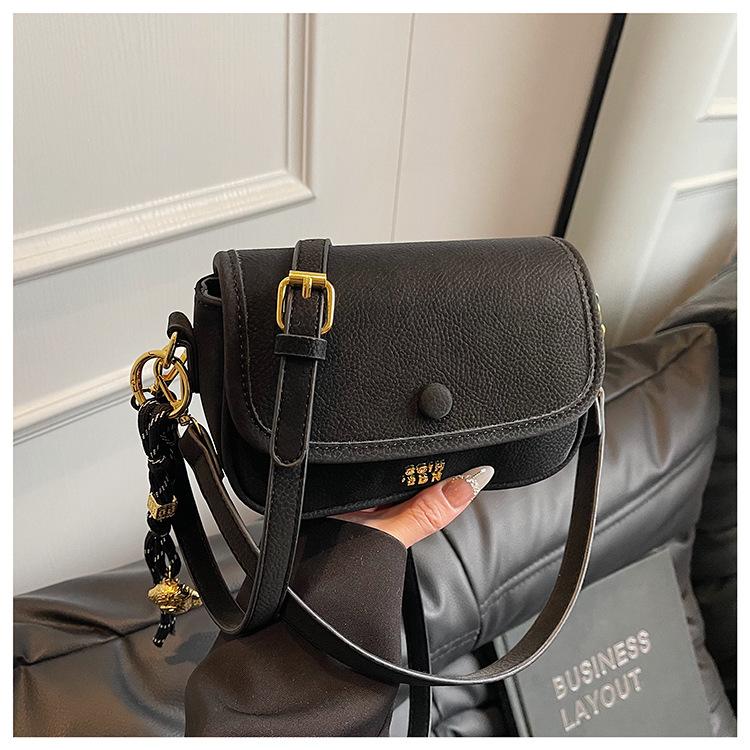 

Nanfeng Chio2nd sea salt milk cream small square bag women s lychee pattern bag shoulder messenger bag
