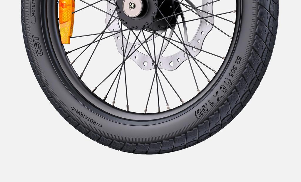 Elektrické kolo Engwe Zip 16" kolo 250W motor Skládací Městské dojíždění Elektrické kolo 36V 10Ah Hydraulické kotoučové brzdy Maximální dojezd 80 km 7 rychlostí