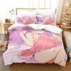 Anime Mehr als ein Ehepaar, aber keine Liebenden Bettwäscheset Bettbezug Laken Bedrucktes Bettset Kissenbezug Bettdecke Schlafzimmer