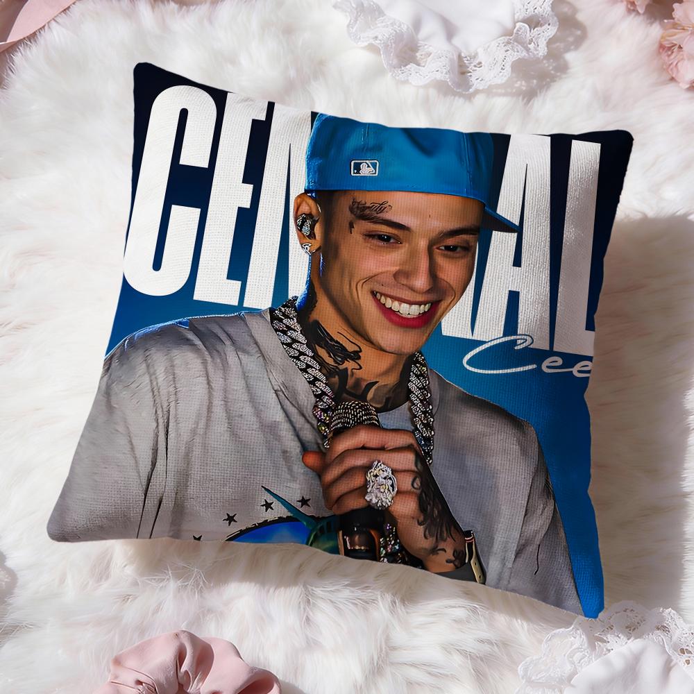 RAP C-Central Cee Cushion Cover Premium Comfort Reversible Pillow Cove -Two In One Design for Any Room & Car Interior