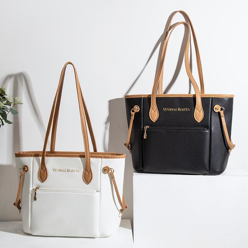Supply Classic shopping bag Oil edge tote bag Large multi-color shoulder bag Women's large capacity
