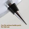 Wine Bottle LED Wireless Table Lamp 3-color Infinitely Dimmable USB Rechargeable Dining Table Lights Beverage Lamp Top Touch