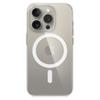 For iPhone 15 Pro Max Case Compatible with MagSafe Hard PC Clear Phone Back Cover