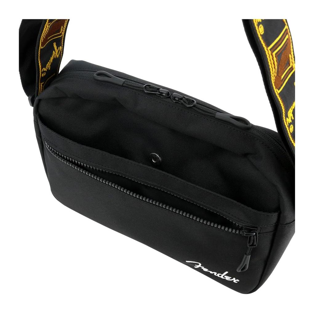 Shoulder Bag Horizontal Black [Fender] 950-6059 [01]