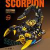 MOC Kreative Punk Mechanische Käfer Heuschrecke Skorpion Mantis Tiere Modell Bausteine DIY Ziegel Kinder WEIHNACHTEN Geschenke Spielzeug