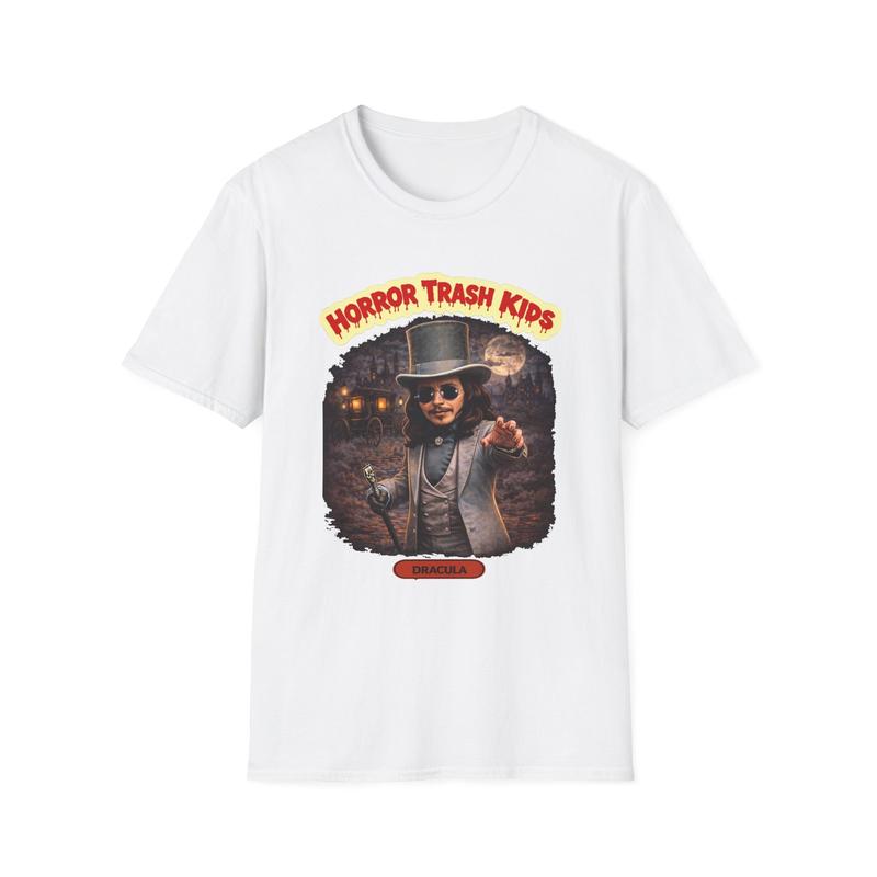 Horror Trash Bram stokers dracula Unisex T-Shirt | spooky vintage horror tee