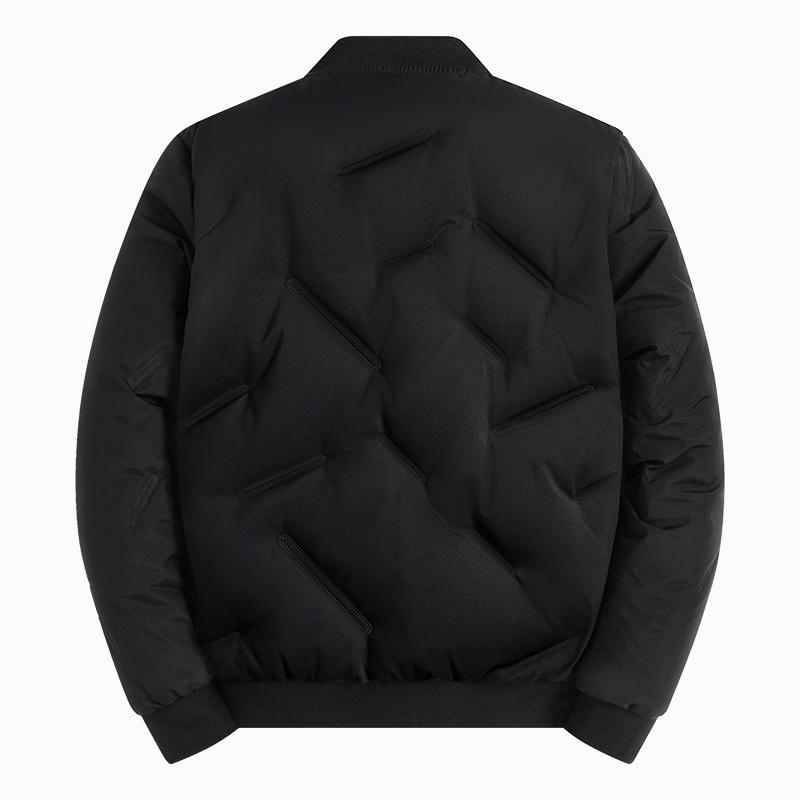 Men S Casual Loose Baseball Collar Thick Winter Cotton Padded Jacket