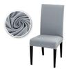 Slipcover Removable Anti-dirty Seat Chair Cover Spandex Kitchen Cover for Banquet Wedding Dinner Restaurant