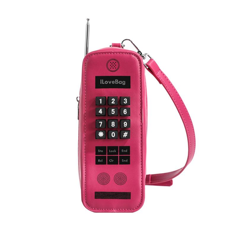 

Персоналізована тривимірна маленька сумка для телефону 2025 нова лісова м яка дівчина модний тренд жіноча на плече ланцюжок маленька квадратна сумка рожевий червоний колір