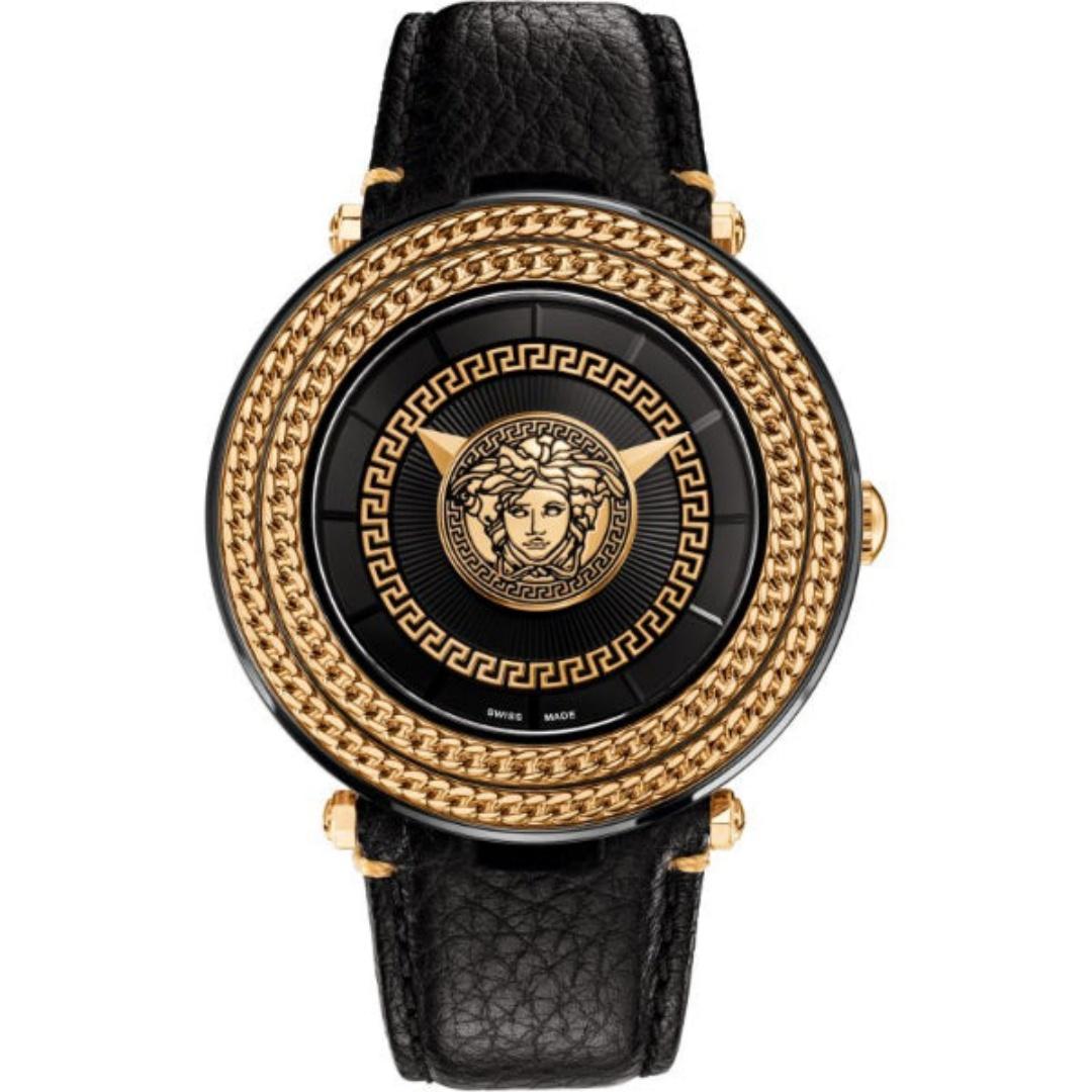 Versace Men`s Metal Icon Swiss Quartz