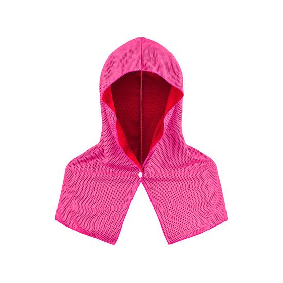 Cooling Hoodie Towel for Neck Face, Chilly Gym Towel with Hood, Sun Protection Instant Cooling Sports Towel for Outdoor Sports Work Camping Fishing