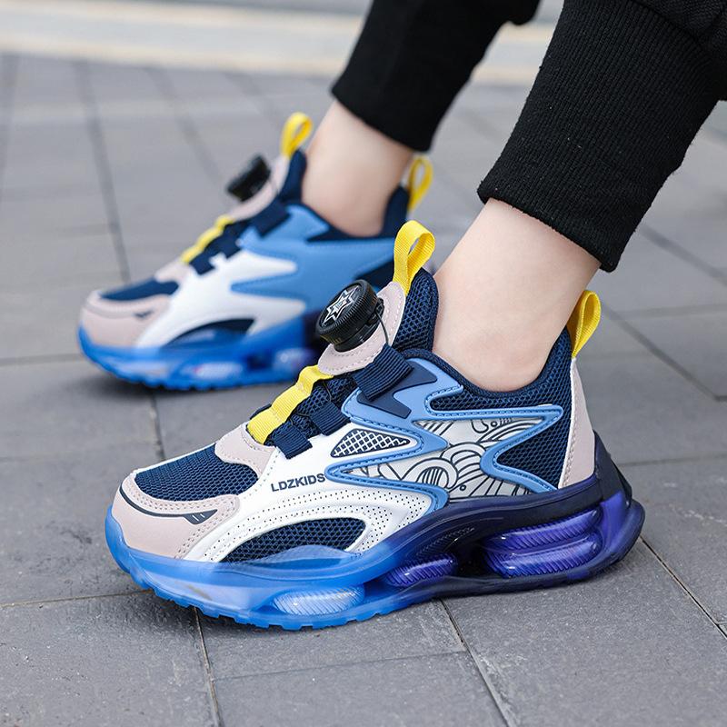 New 2025 Classmate Sneakers Sports Spring Boys Mesh Boys Classmate Breathable Children Children Tide