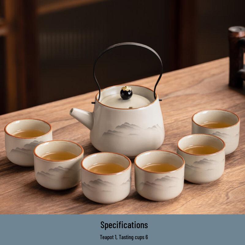 Chaxun Ru Kiln Kung Fu Tea Set