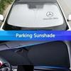 CRL1 Foldable Car Windshield Sun Shade Cover for Front Window Sunscreen UV Protection For Mercedes Benz B/C/E/S A Class C200L GLC CLA