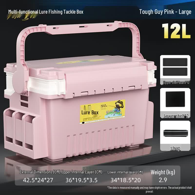 Datangyu 12L Multi-functional Lure Fishing Tackle Box