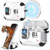 2026 for AirPod Pro 3 Case With Lock Automatic Switch for Men AirPods 4 Pro2 Pro3 Magsafe Wireless Charging Case for AirPods Pro