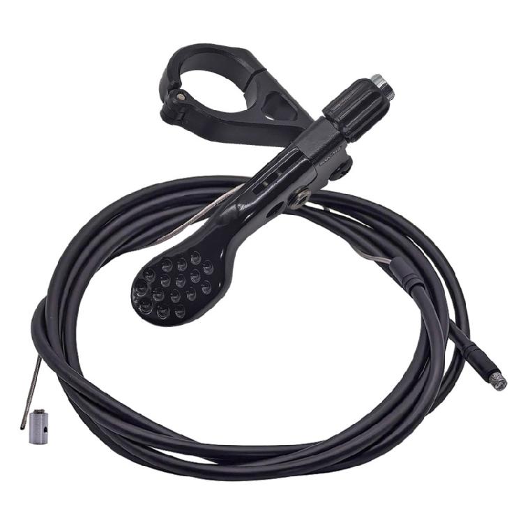 Aluminum Alloys Bike Dropper Post Remote Lever Bike Seats Tube Height Cable Adjustable Lever Easy to Installation