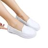 Women's Genuine Leather Nurse Shoes - Breathable, Soft Sole, Non-Slip, Air Cushion. Suitable for Autumn Hospital Work.