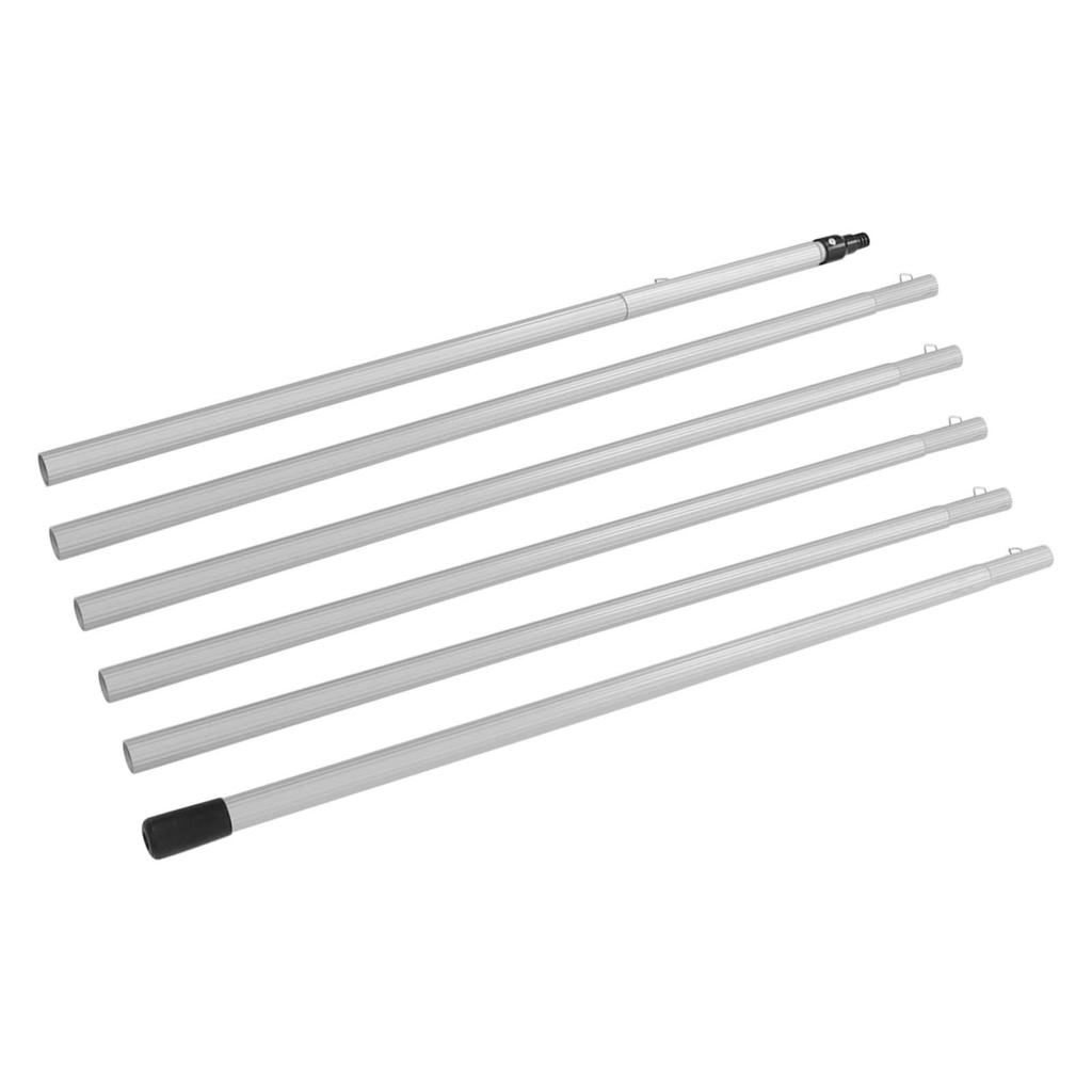 Solar Panel Cleaning Brush Water Fed Pole Kit Outdoor Window Glass Solar Panel Cleaning Extendable