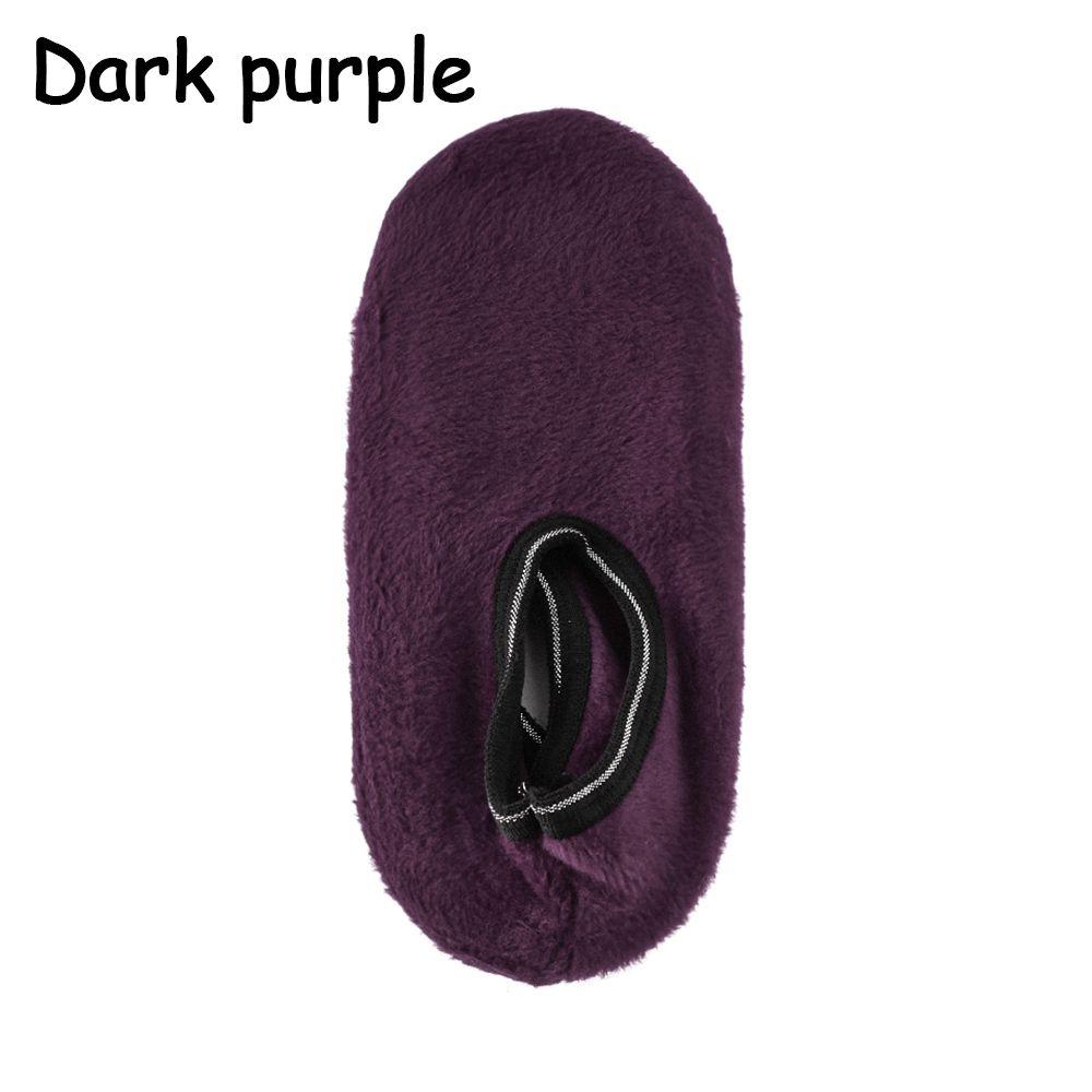 Fashion Slippers Antislip Thicken Velvet Bedroom Floor Socks Thermal Socks Winter Warm