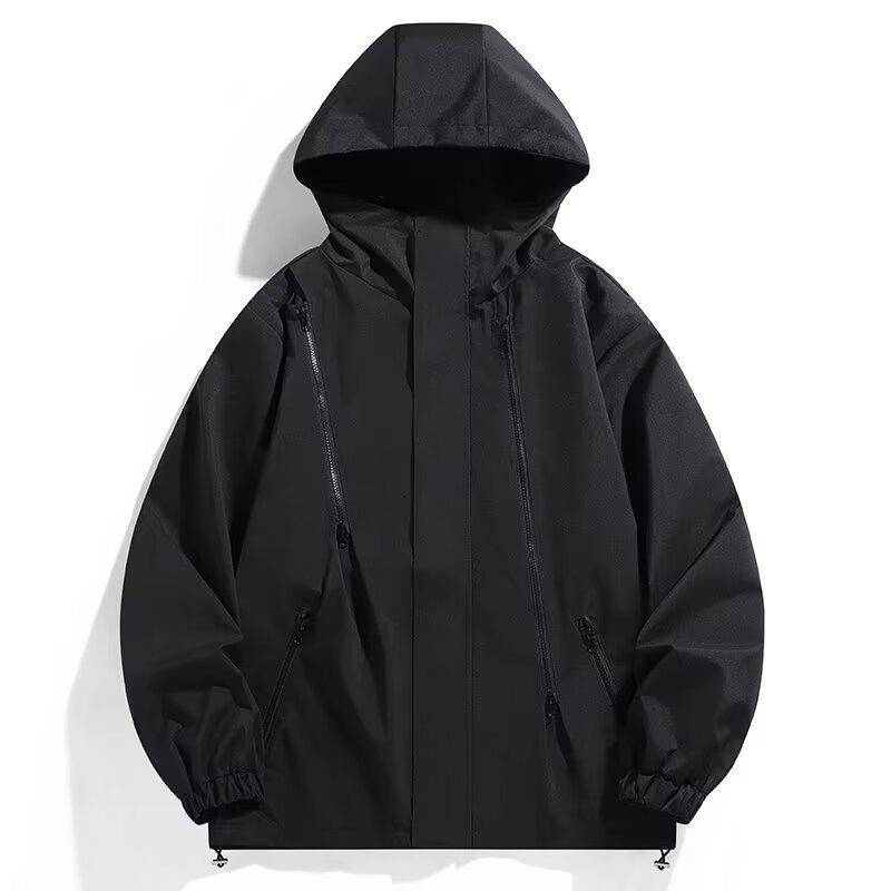 Giacca da Pugno Outdoor Primavera e Autunno Uomo e Donna Antivento Tinta Unita Abbigliamento da Alpinismo Giacca da Viaggio Cappotto