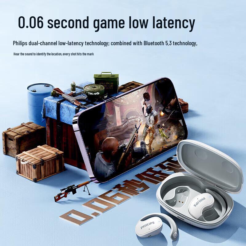 Philips TAT2708 Open-Ear Sport Bluetooth Headphones