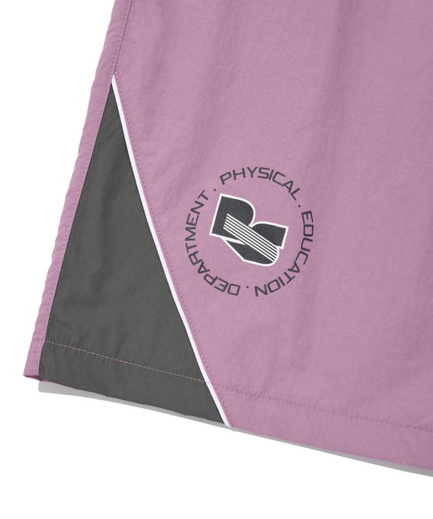 PHYSICAL DEPARTMENT Nylon Soccer Shorts Dust Pink