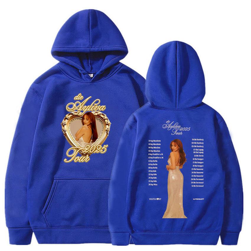 Women Clothes Die Ayliva Tour Printing Hoodies Moletom Feminino Casual LongSleeve Unisex Streetwear Hooded Pullovers Female