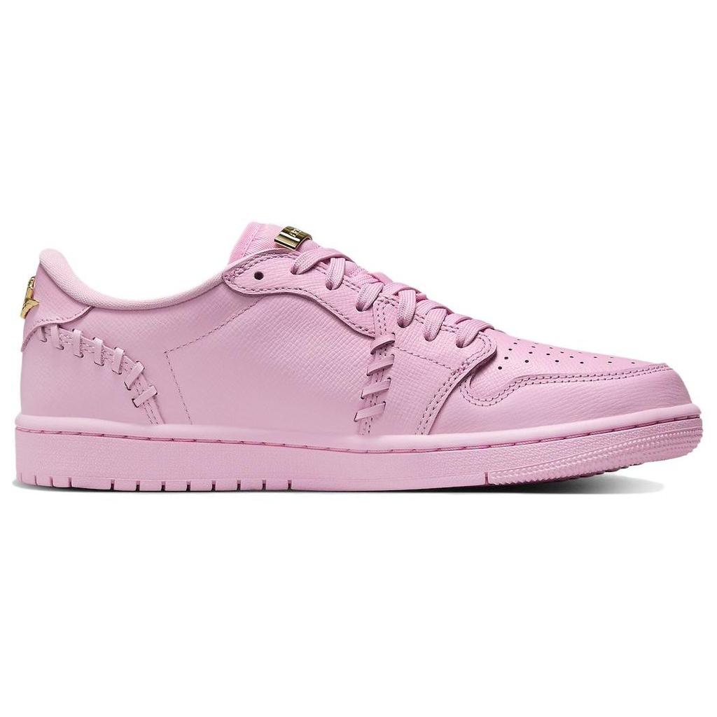 Air Jordan 1 Low Method of Make Perfect Pink Women Sneakers Sail Metallic-Gold FN5032-600