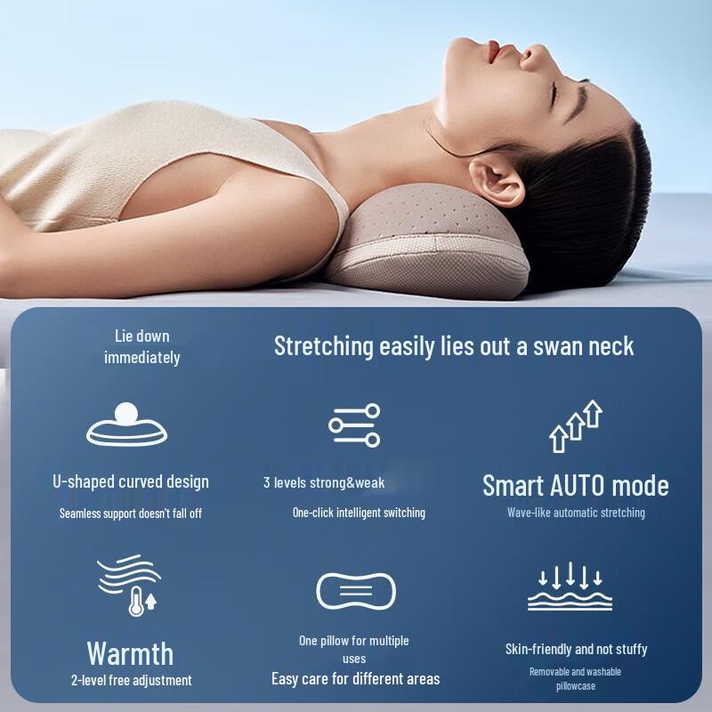Breo Back1 Neck and Spine Massage Pillow with Heat
