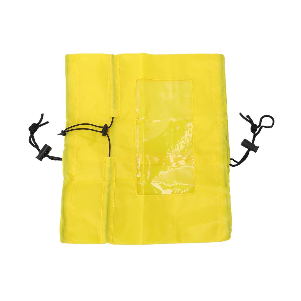 Dog Shower Cap Waterproofing Portable Dog Bath Ear Cover Eye and Ear Protection for Pet Bathing Swimming Yellow