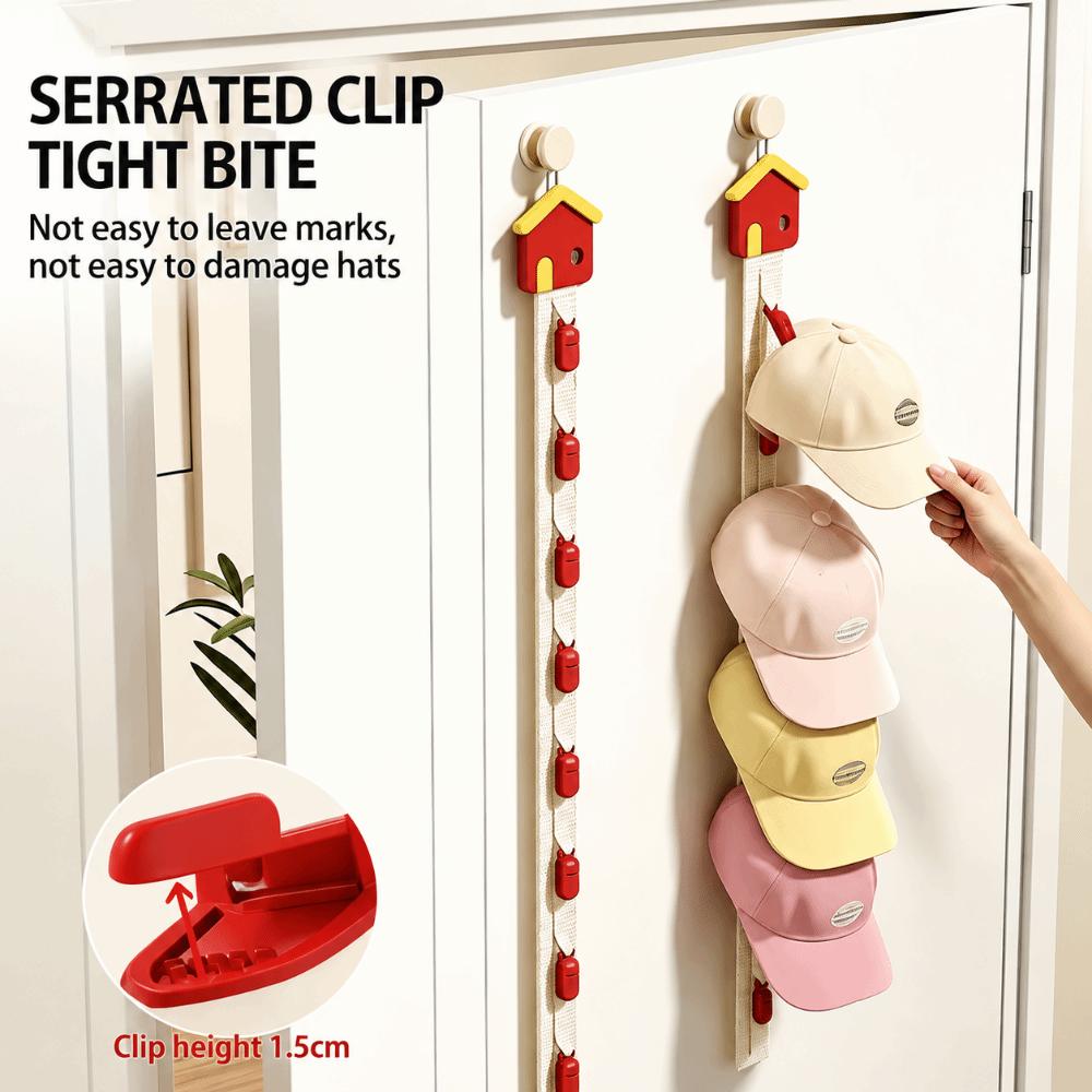 Anti-Slip Hat Storage Rack Multi-Functional Hat Display Rack Entrance Hallway Closet