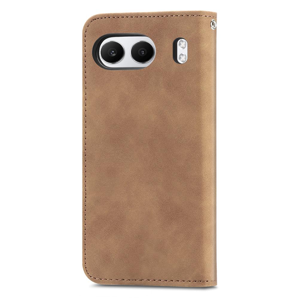 Etui skórzane dla OnePlus Nord 4 z uchwytem na karty, magnetyczny pokrowiec na telefon