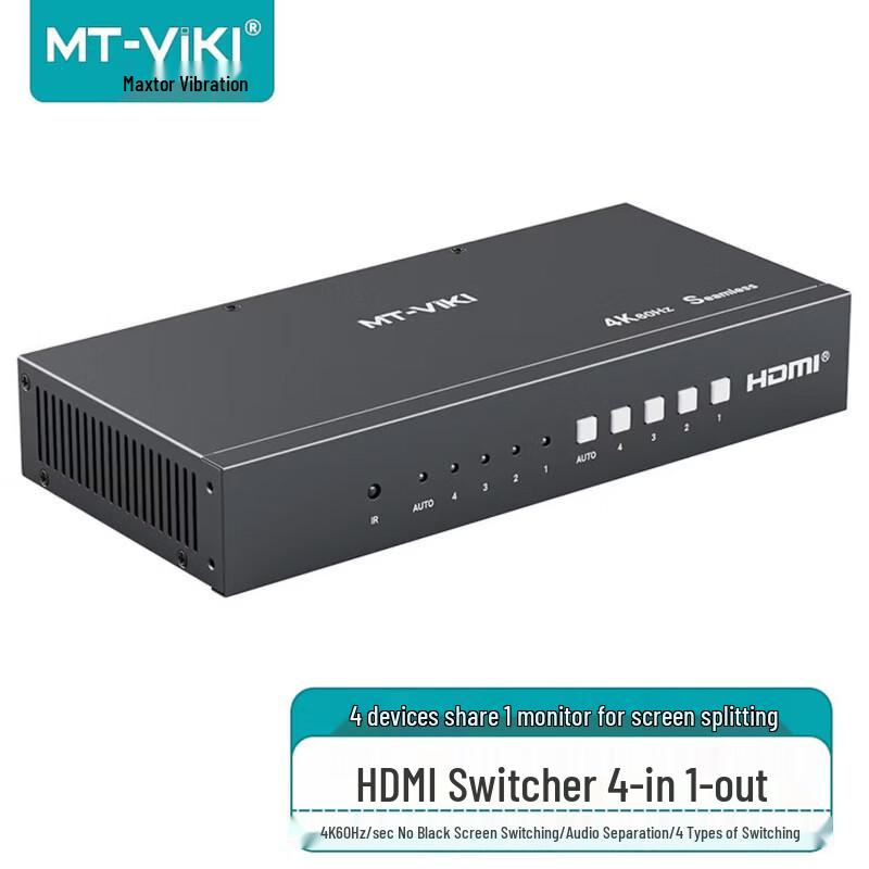 

MT-viki 4K 60Hz HDMI Switcher