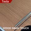 Tesla Auto Zentrale Bedienfeld Schützende Holzmaserung Modell 3 Y Zubehör Carbon Faser ABS Patch Drei Auto Innen