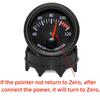 2 Inches 52mm 12V Car Gauge Water Temp Oil Temp Oil Press PSI/Bar Voltmeter Boost Gauge EGT Gauge With Sensor Fit for 12V Car