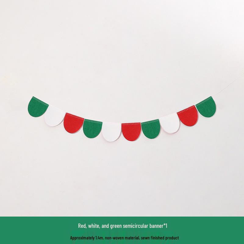 Guirlandes de fanions de Noël pour café ou décoration de chambre d'enfant