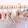 1Pc Portable White Folding Hangers Household Multifunctional Anti-Slip Hanger Practical Gifts For Families Friends
