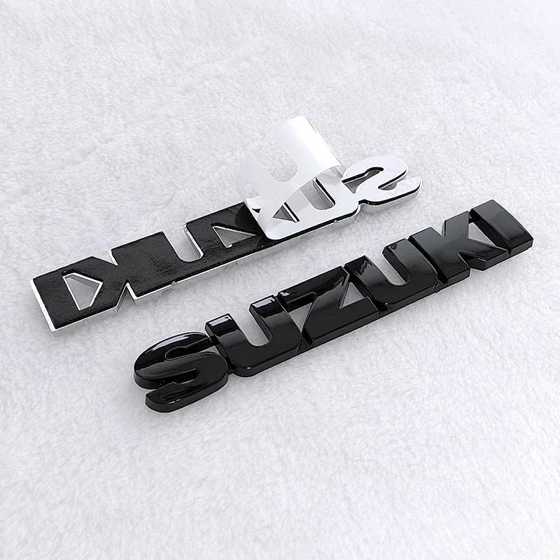 Plastic for Suzuki Badge Swift Jimny Grand Vitara Alto SX4 Alivio Samurai Car Rear Trunk Emblem Sticker Logo Auto Accessories