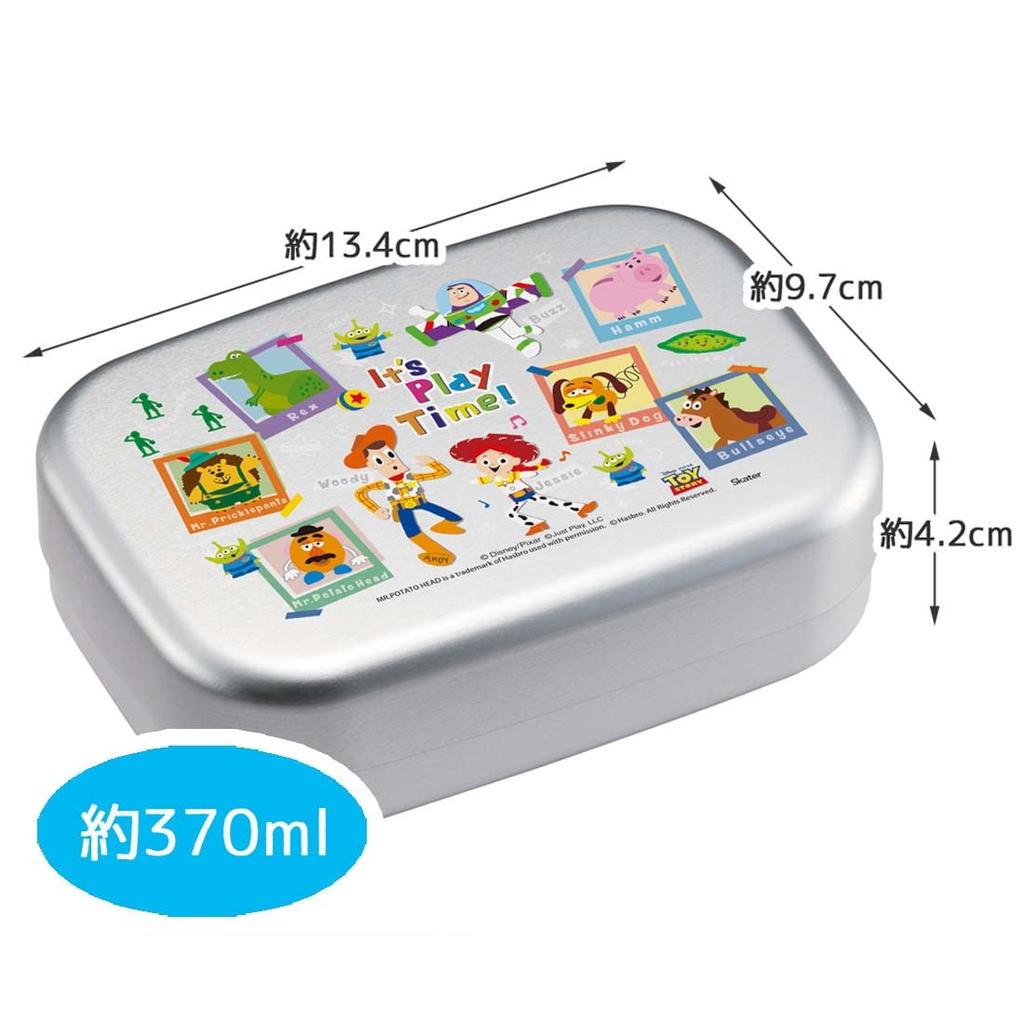 Skater Bento Box 370ml Toy Story 23 Aluminum for Children Made In Japan ALB5NV-A