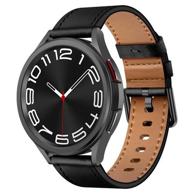 Pro Huawei Watch GT 3 42mm/GT 3 Pro 43mm Vrchní vrstva hovězí kůže Nastavitelný náramek 20mm řemínek k hodinkám