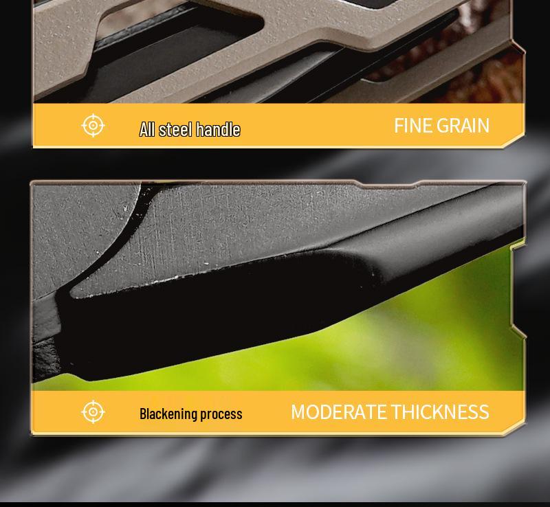 Tragbare klappbare Edelstahl-Multitool-Zange mit Kombi-Bits