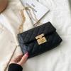 Square buckle embroidered bag womn women's bag bag women's fashion shoulder bag