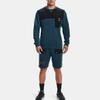 Under Armour Rival Training Color Block Crew Sweatshirt Men Sweatshirt Blue 1366405-413